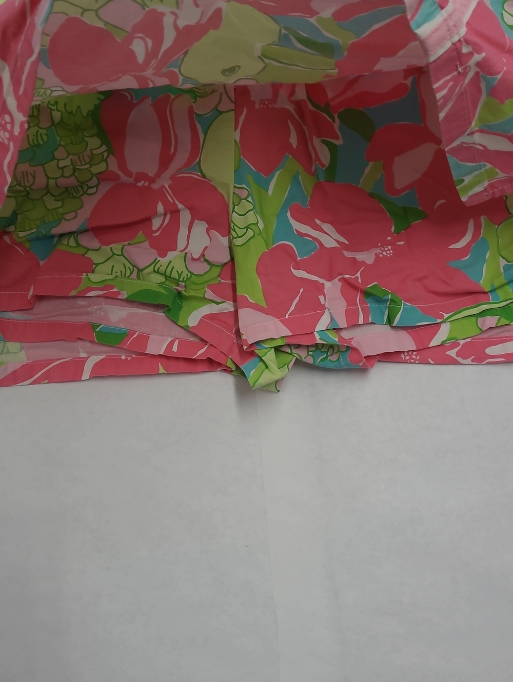 Lilly Pulitzer Pink/Green Tropical Bird Skort Size 10 - Picture 5 of 8